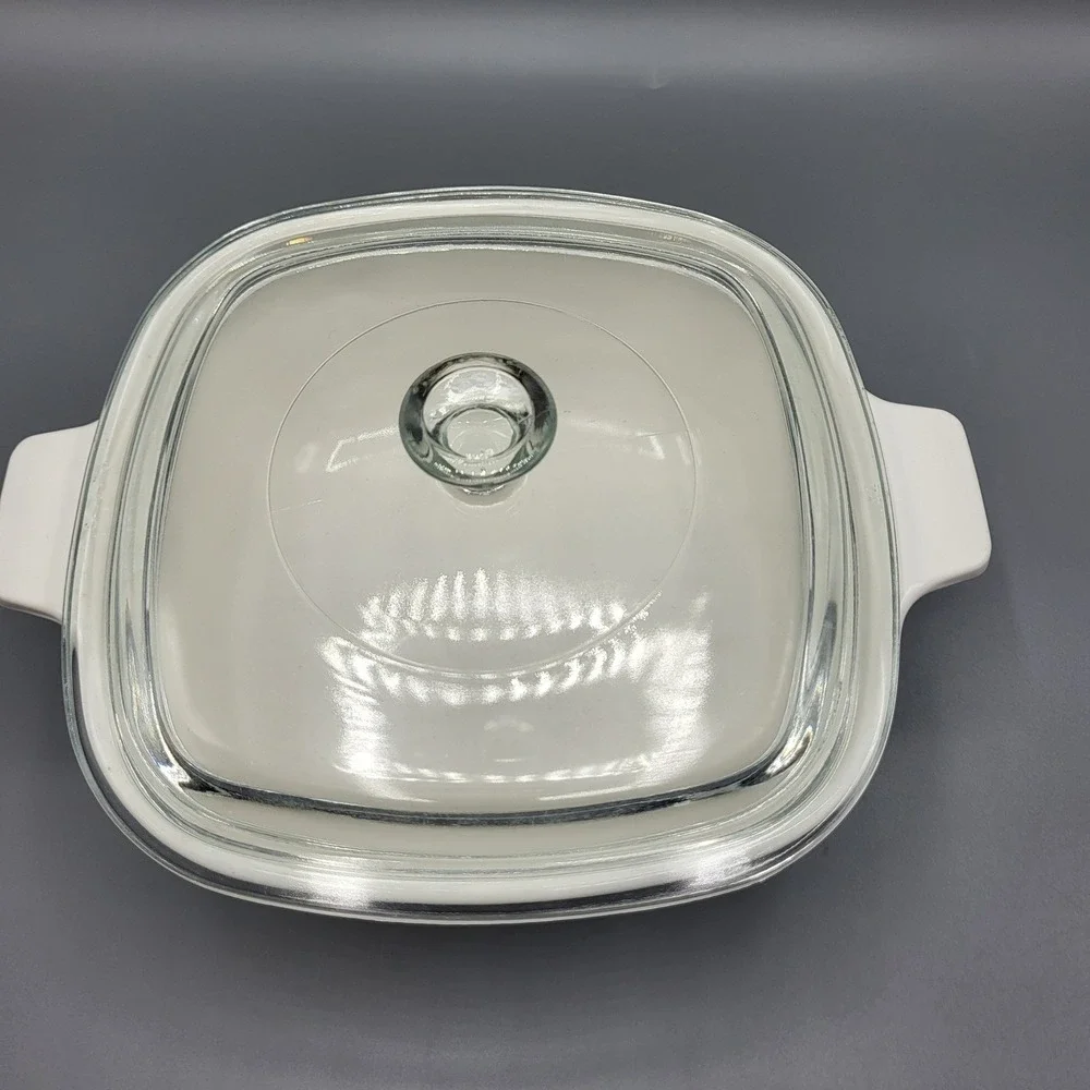 Corning Ware Casserole Dish Unisex 1.5 QT Blue Cornflower P-1 1/2-B White